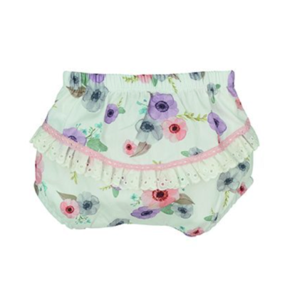 <span style="color: #d89ca0; font-weight: 600;">بلومر بيبي بنقشة زهور</span><br> <span style="display:inline-block; margin-top: 8px; color: #333333; font-weight: 600;">Baby Flowery Bloomer (16021)</span>